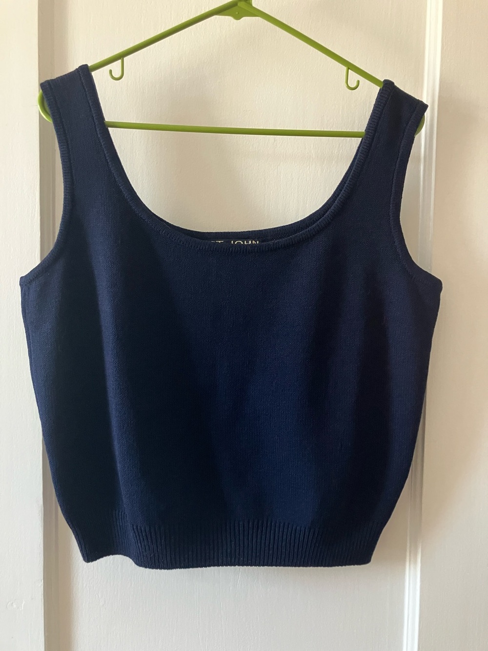 ST.John wool classic tank top/cropped